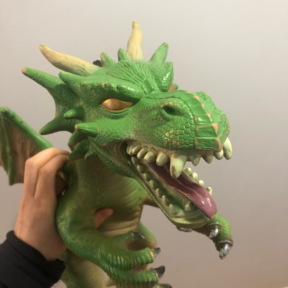 Rubber dragon
